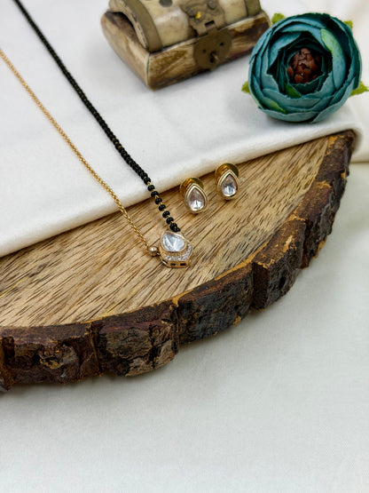 Kajal Moissanite Mangalsutra