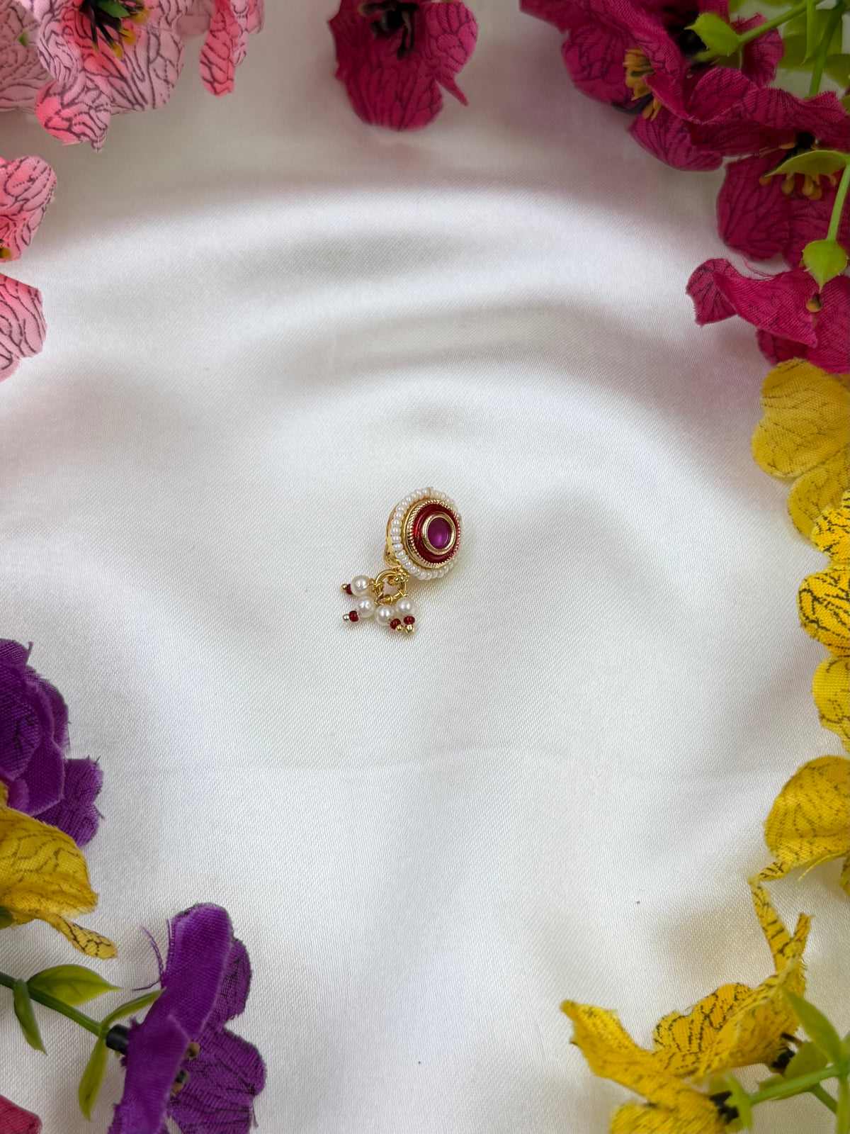 Tanushri Traditional Indian Nose Ring