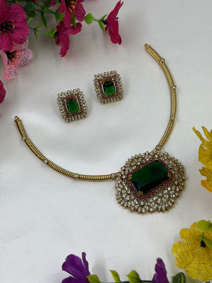 Payal Victorian Traditional Hasli Set