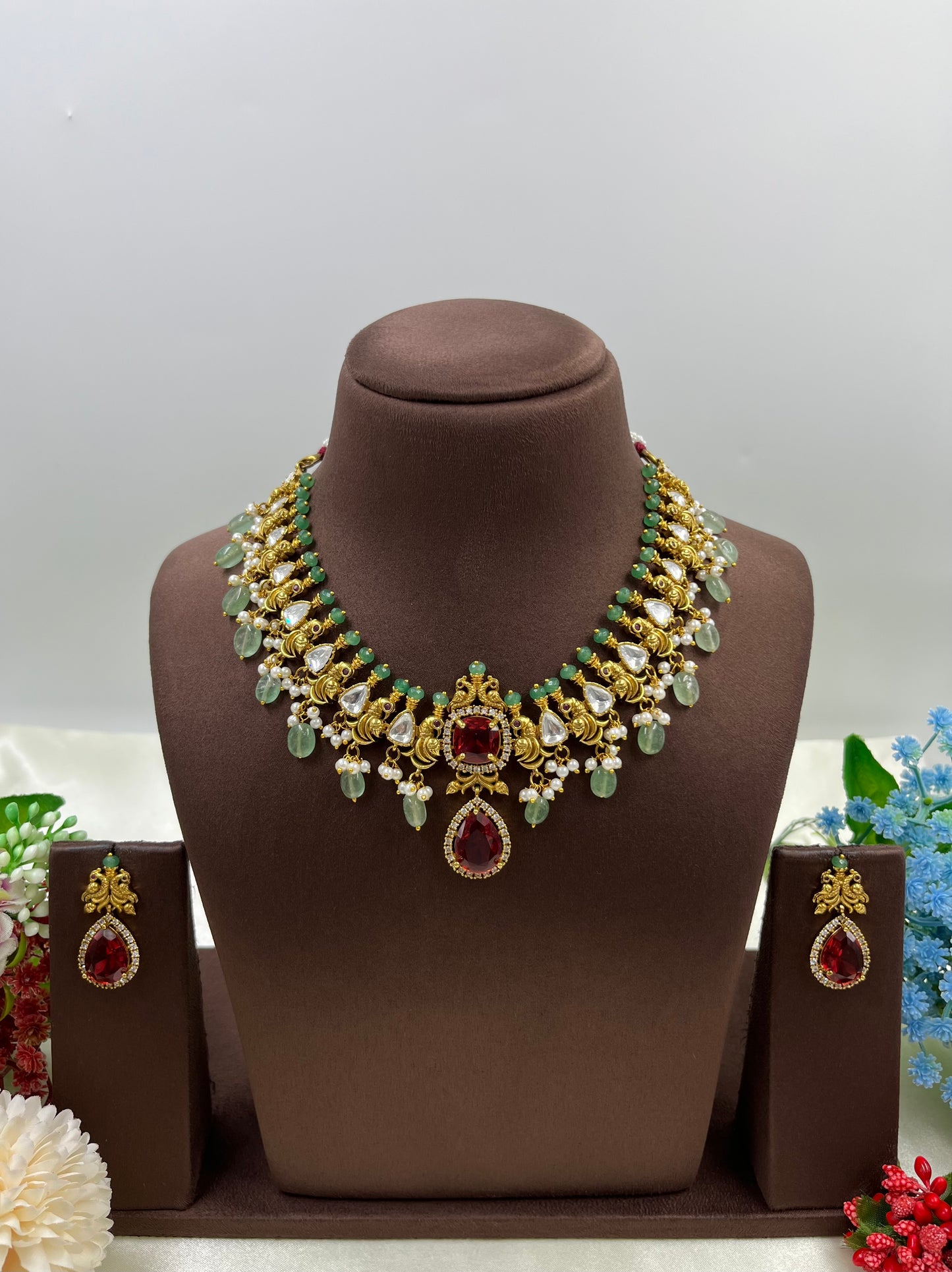 Sarika Traditional Victorian Necklace