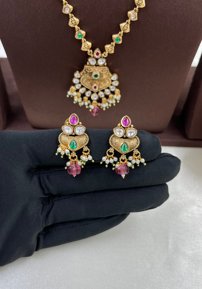 Neata Heritage Semi Long Necklace