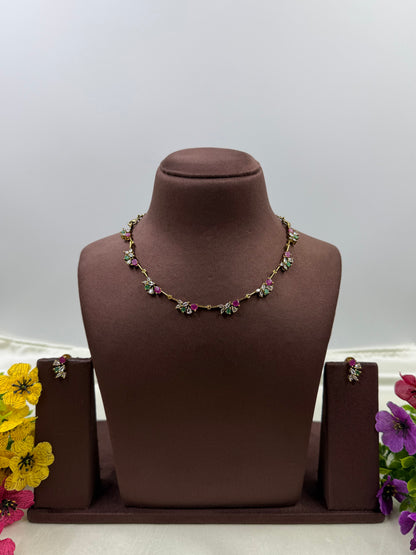 Vinita Victorian Delicate Necklace
