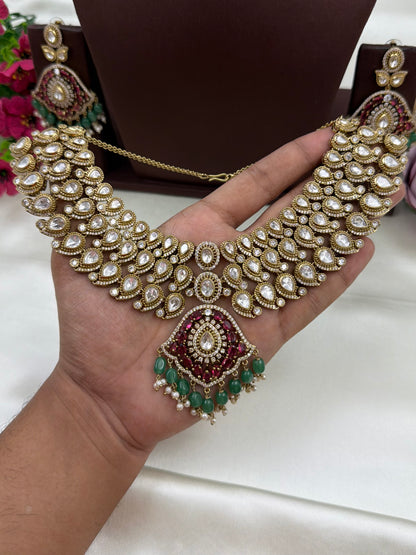Vedika Premium Victorian Necklace Set