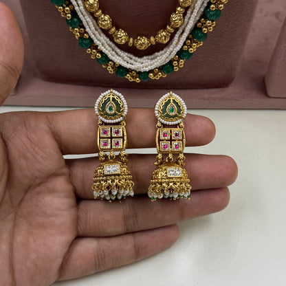 Nidhi Heritage Premium Long Necklace Set