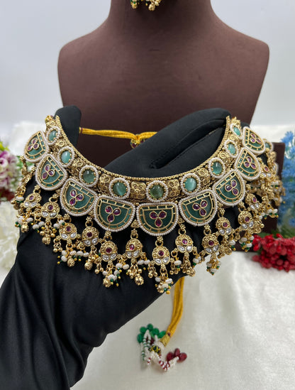 Riya Heritage Chorski Choker Necklace