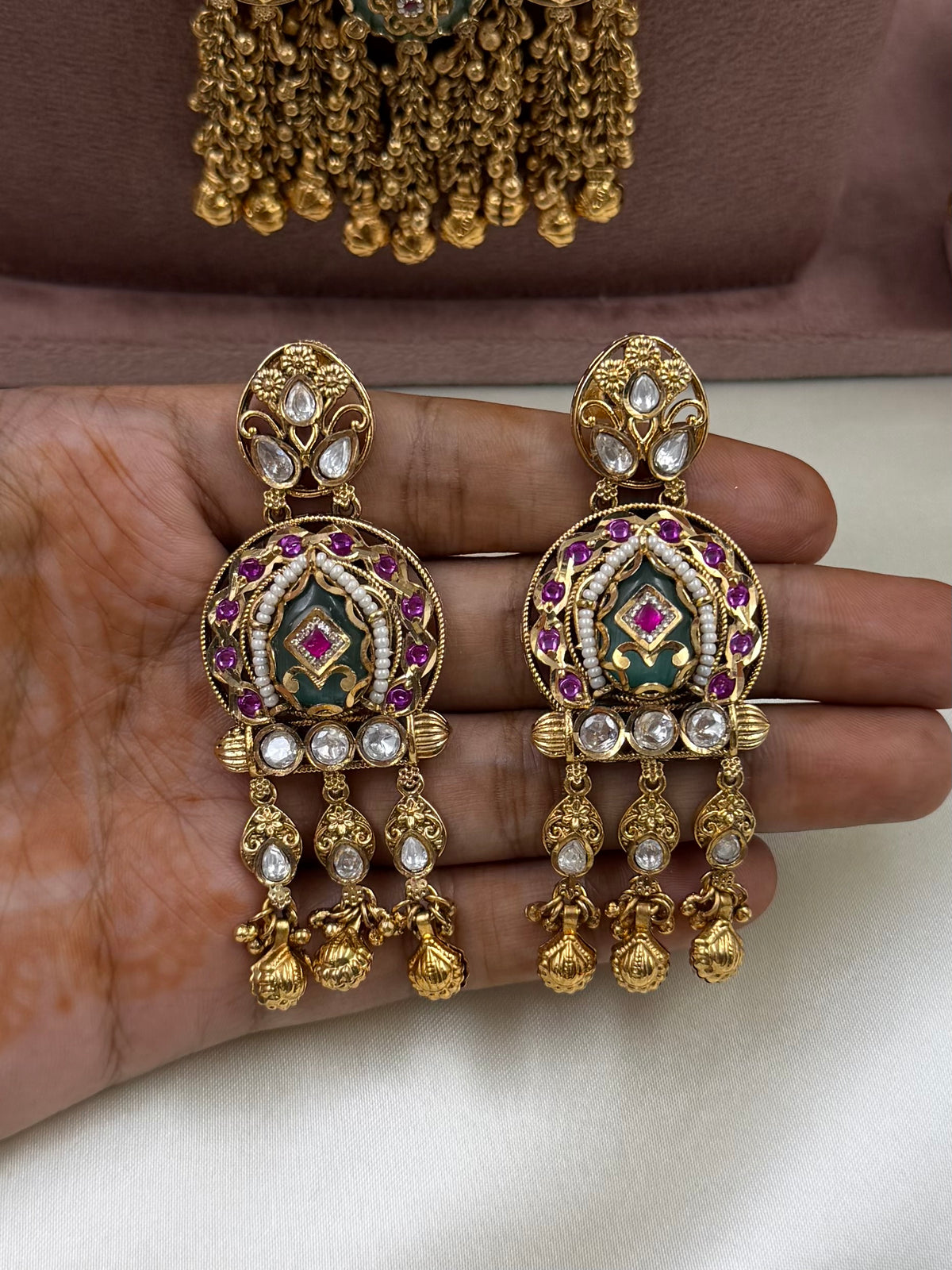 Siddhi Heritage Chorski Combo Necklace Set