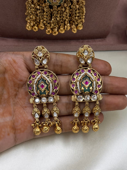 Siddhi Heritage Chorski Combo Necklace Set