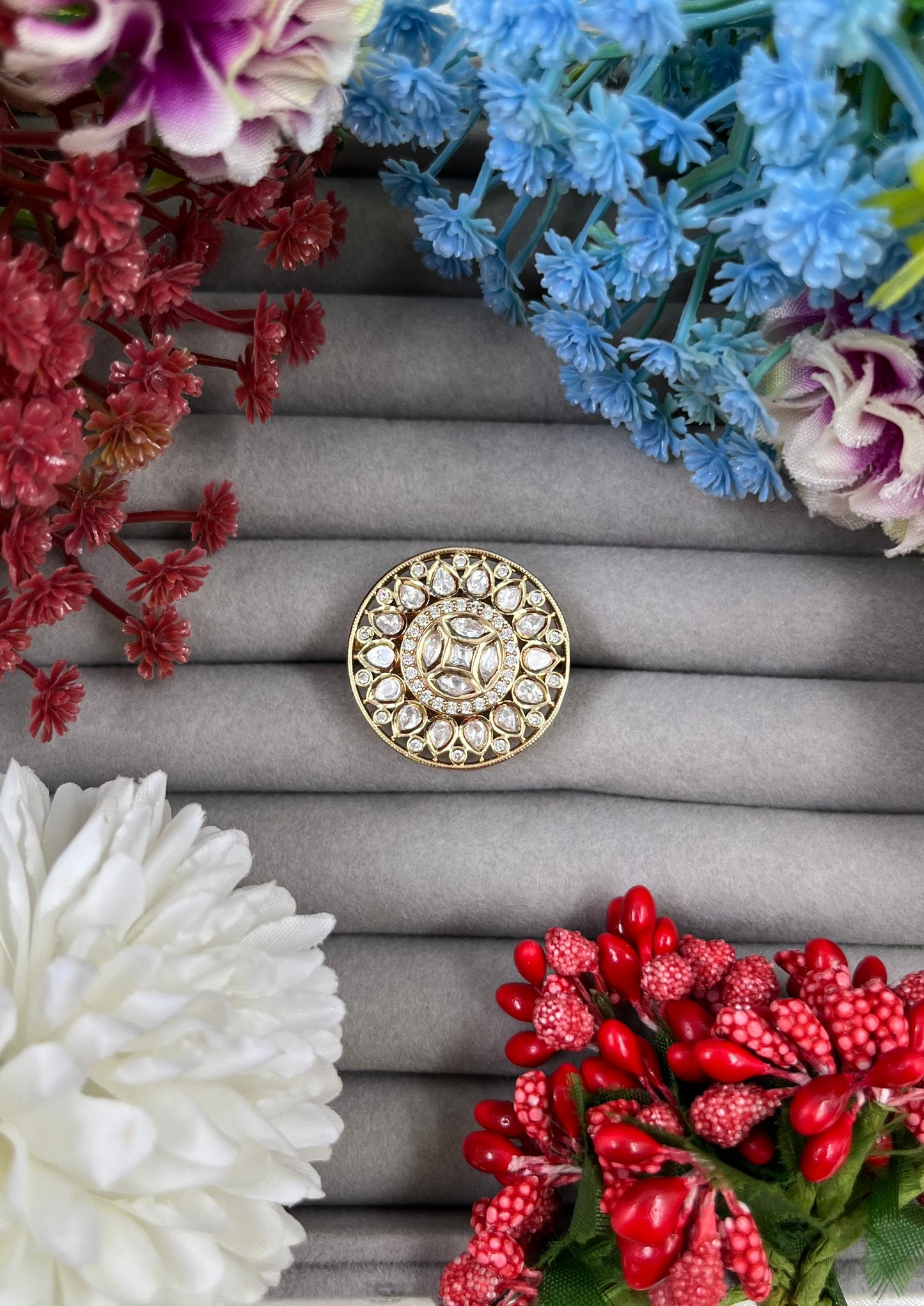 Mukti Moissanite Premium Ring