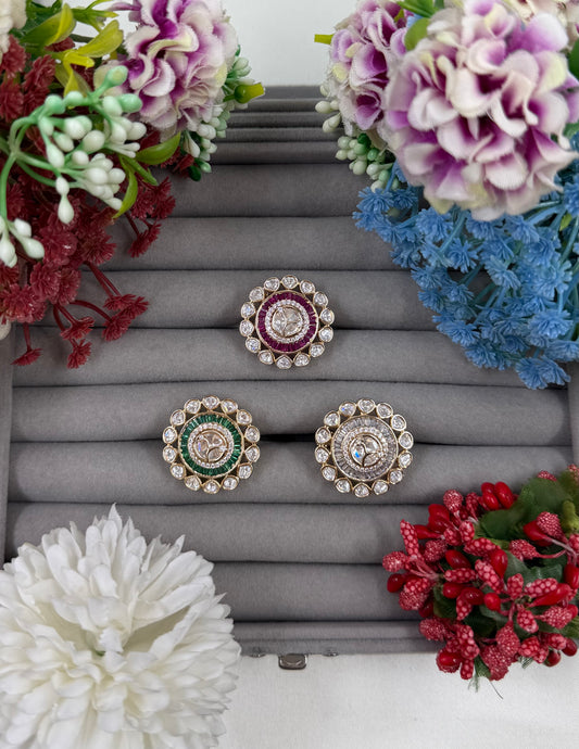Suruchi Moissanite Ring (Adjustable)