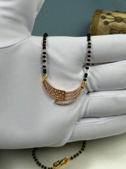 Bhoomi Rose Gold Mangalsutra