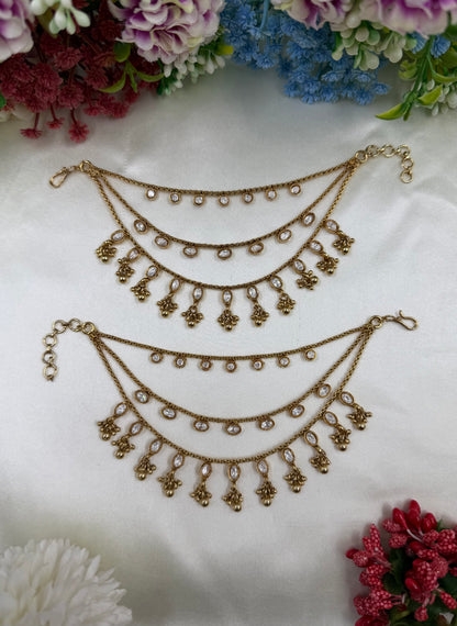Vandana Heritage Ear Chain