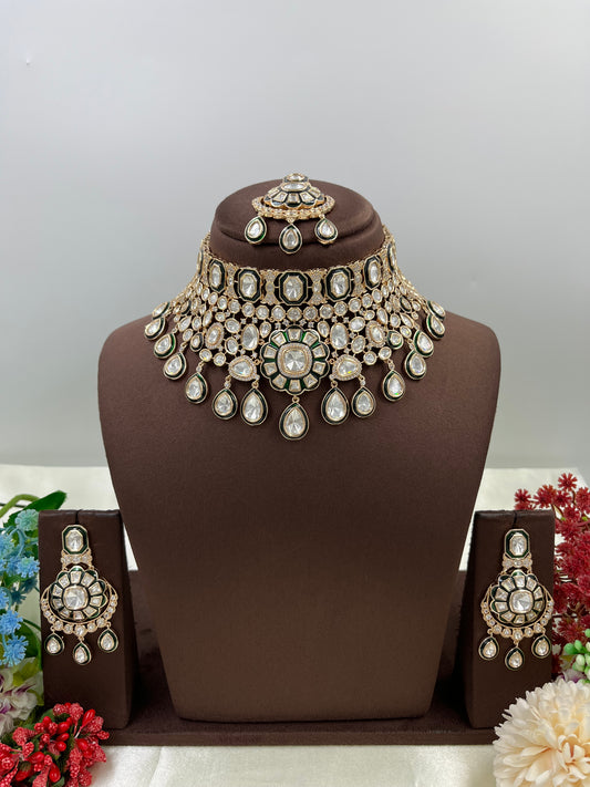 Gowri Premium Moissanite Choker