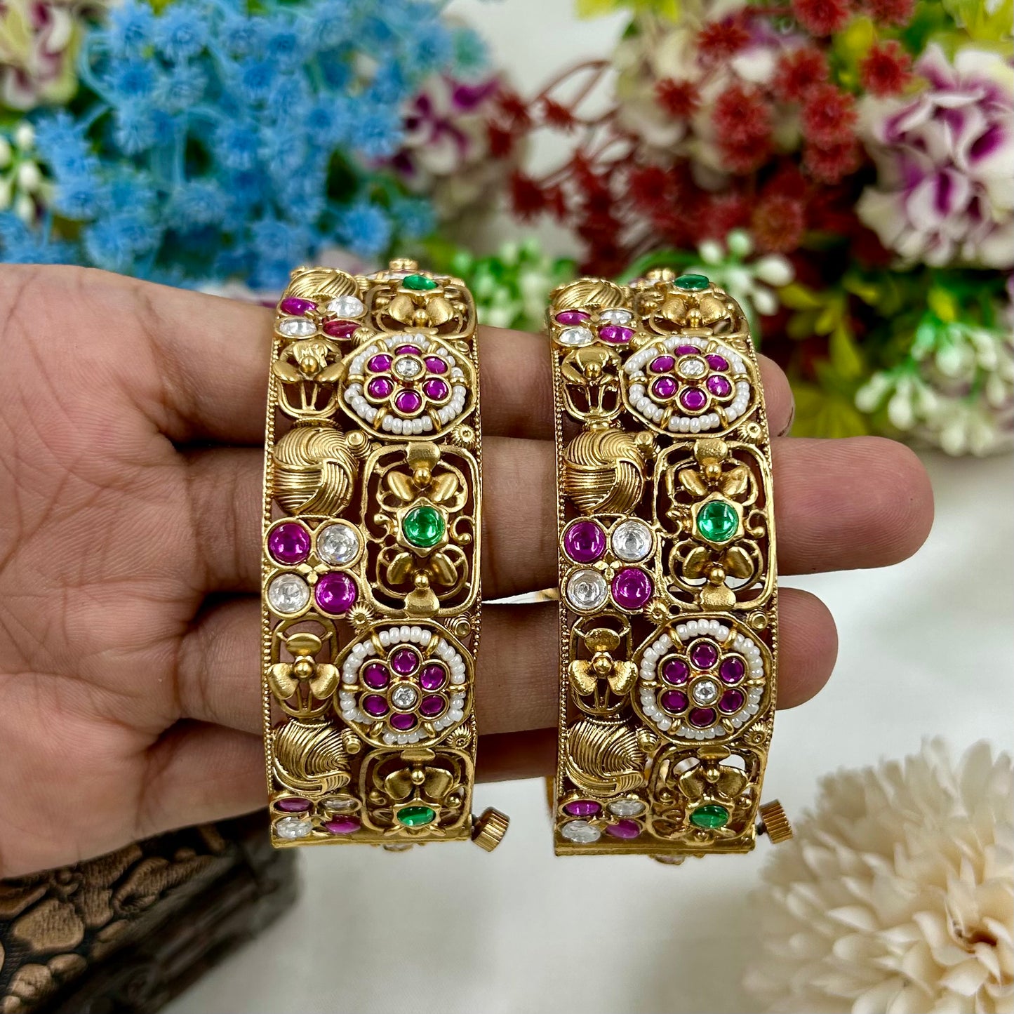 Anita Heritage Bangles (Openable)