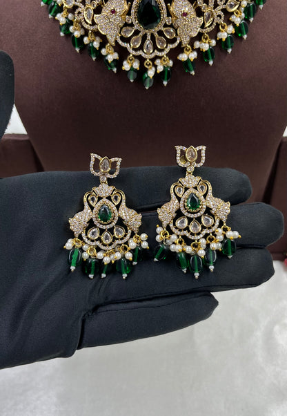 Heena Victorian Choker Necklace Set