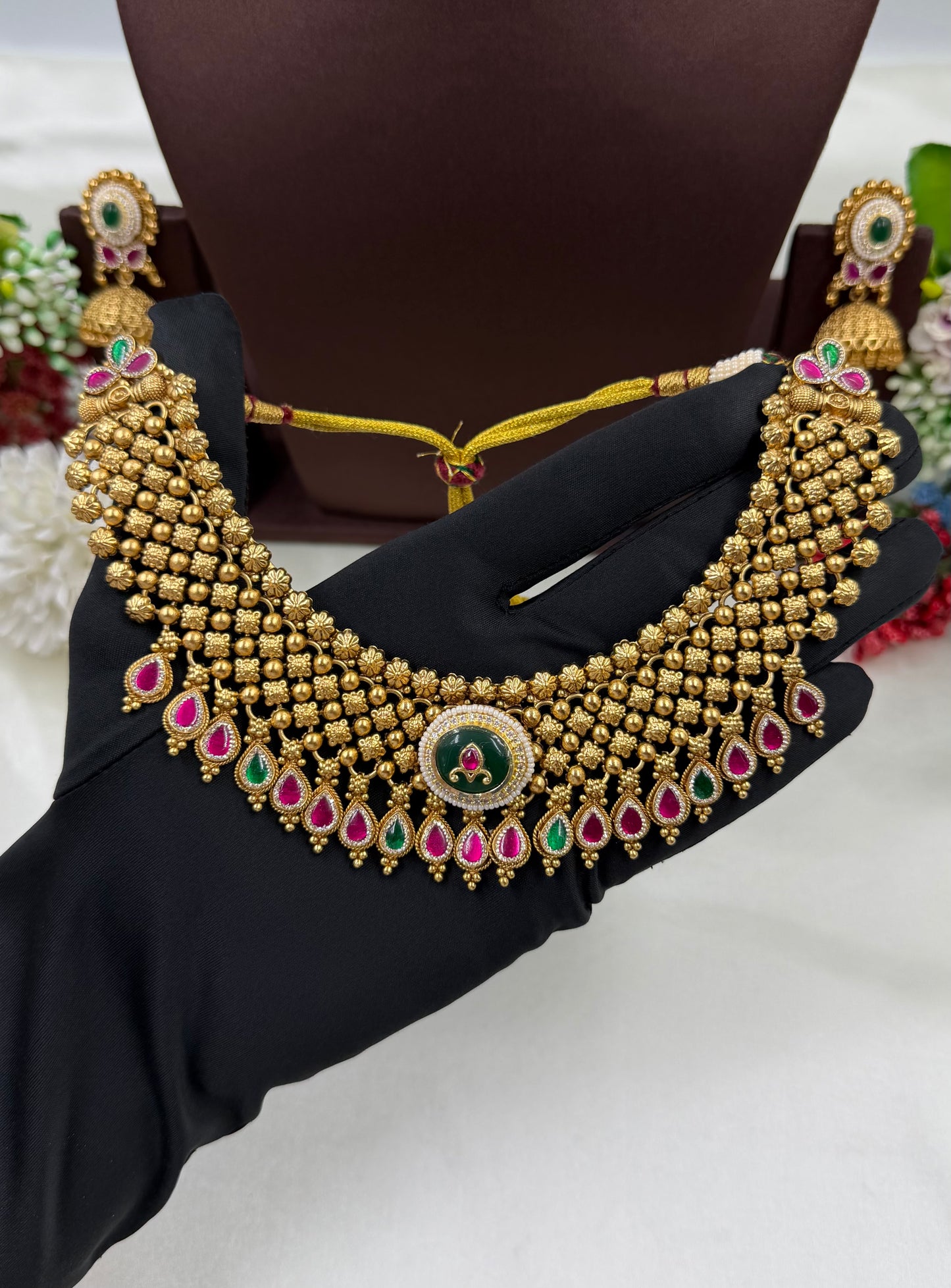 Aishani Heritage Necklace Set