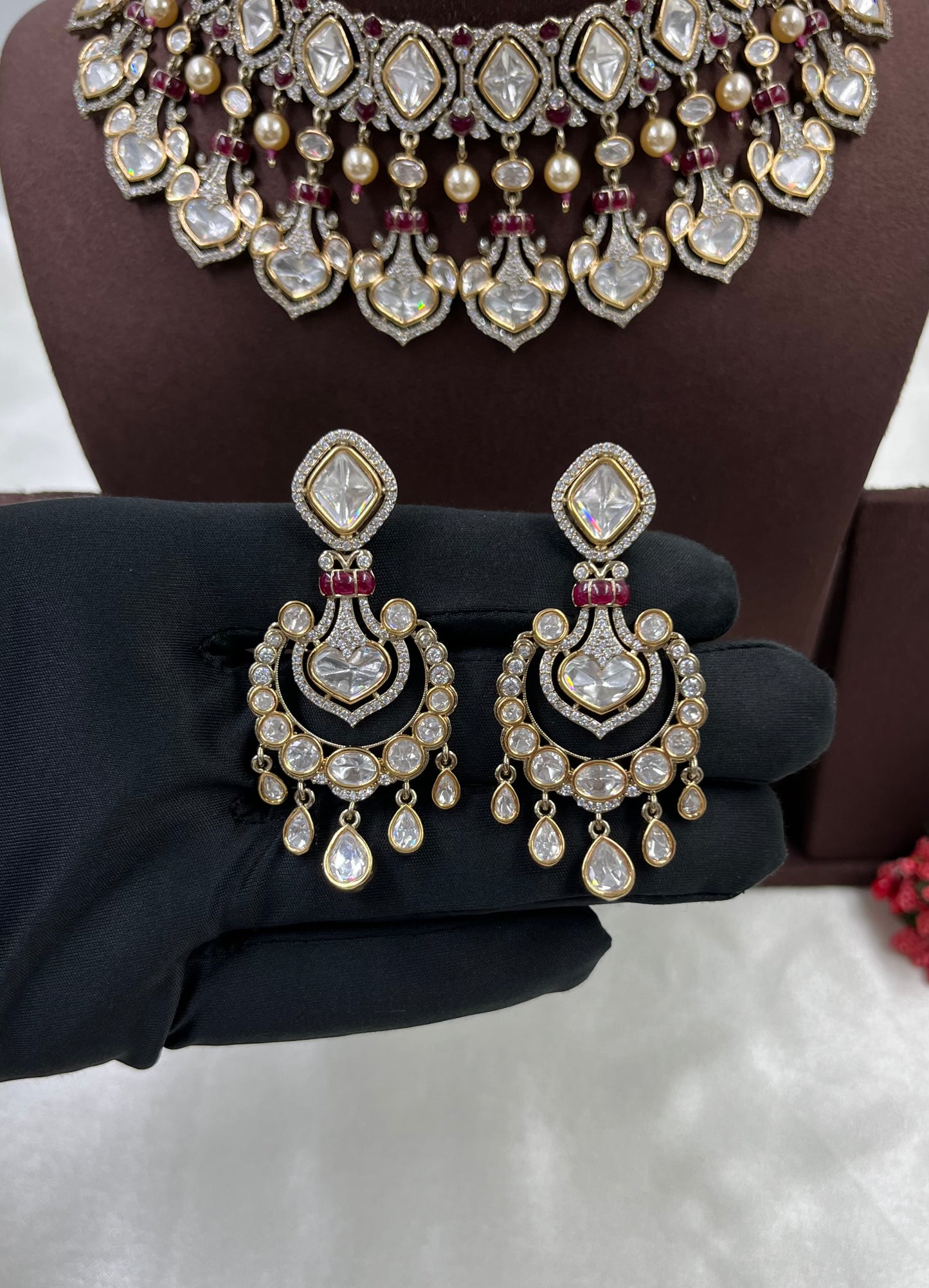 Stuti Victorian Moissanite Premium Combo Set