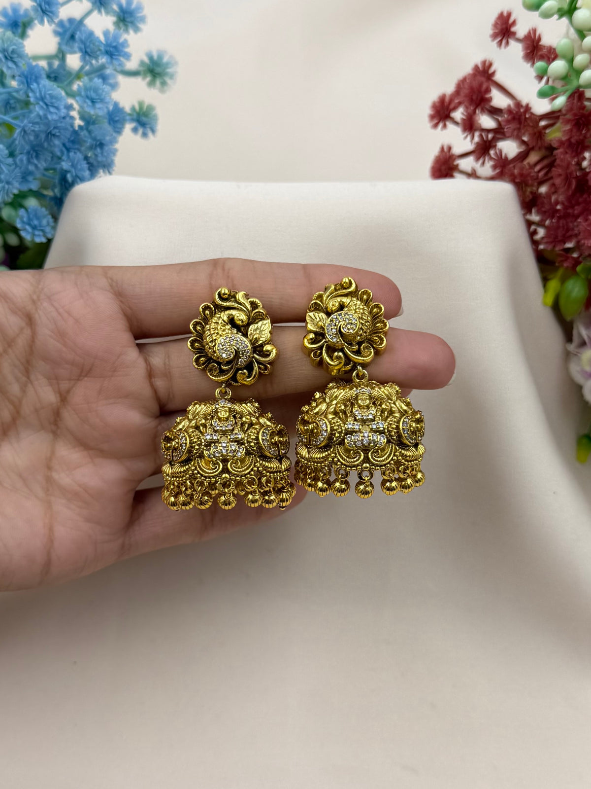 Parina South Temple Jhumka