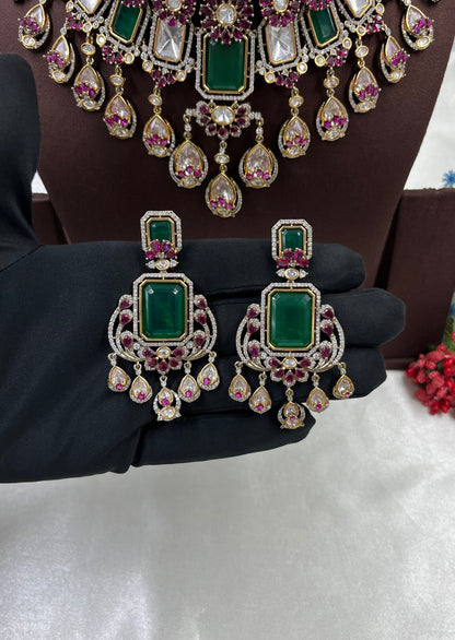 Tanu Victorian Moissanite Premium Combo Set