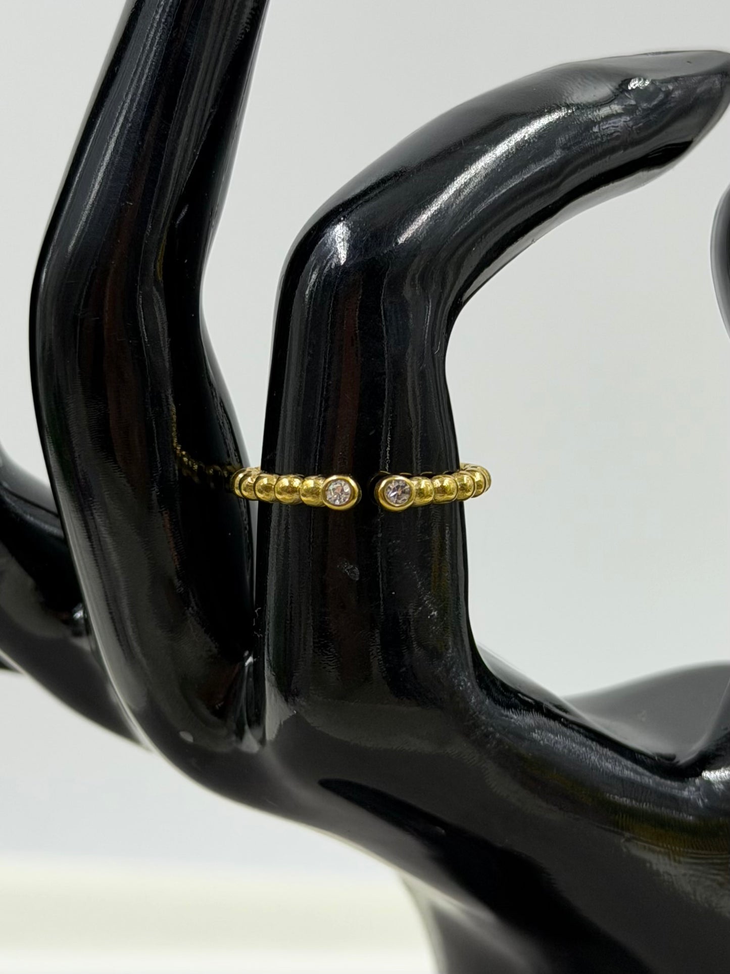 Flora Anti-Tarnish Stainless Steel Ring (Adjustable)