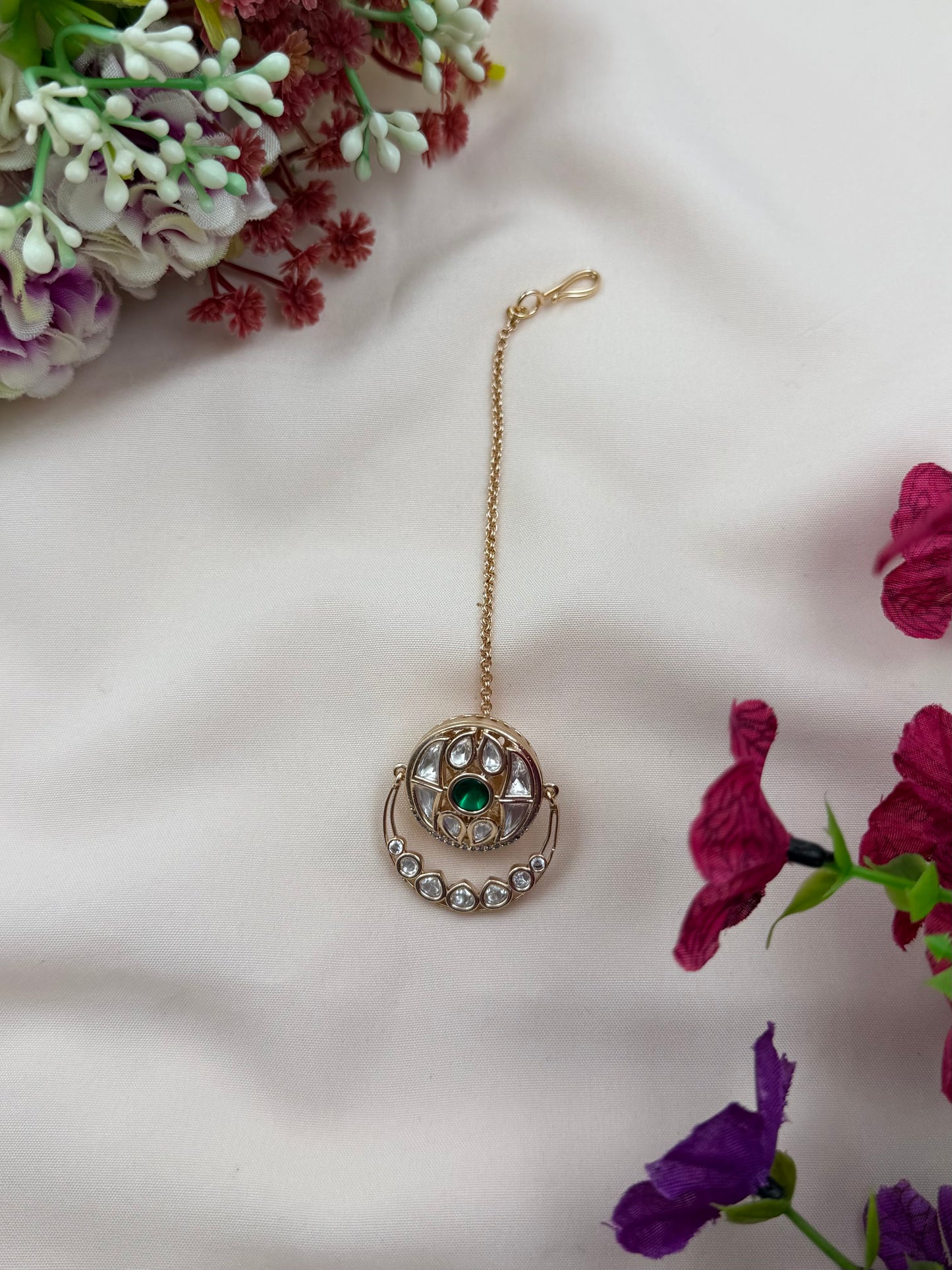 Sunita Moissanite Mang Tika