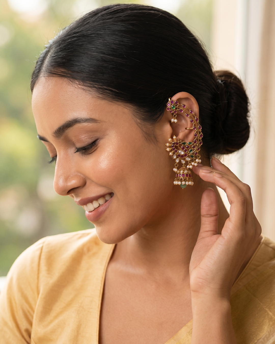 Keerthy Victorian Earcuff