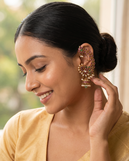 Keerthy Victorian Earcuff