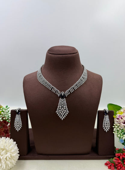 Rubina American Diamond Premium Necklace