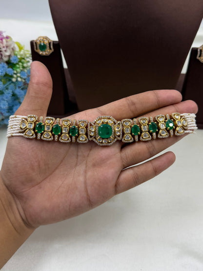 Trupti Premium Victorian Choker Set