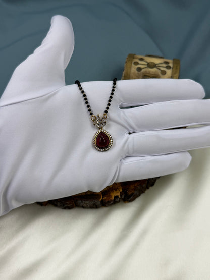 Pear-Shaped Victorian Mangalsutra