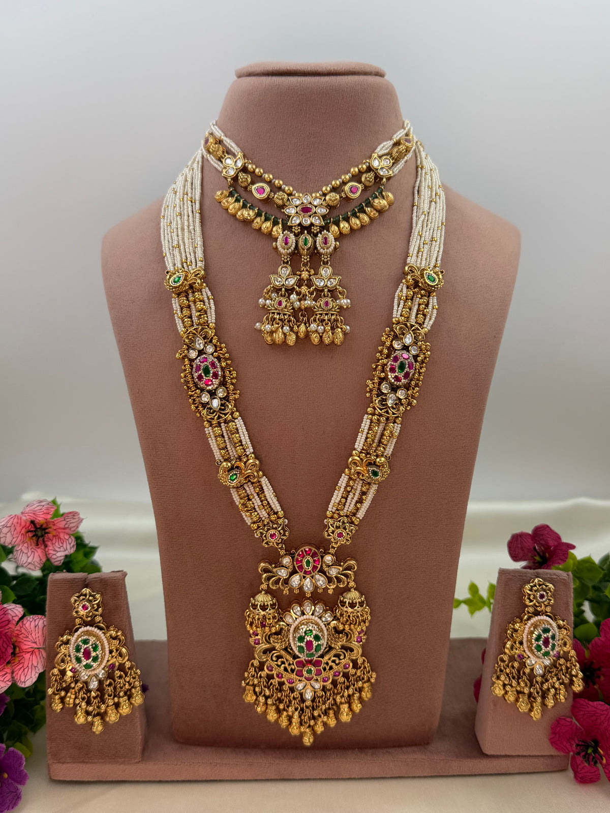 Mamta Heritage Chorski Combo Necklace Set