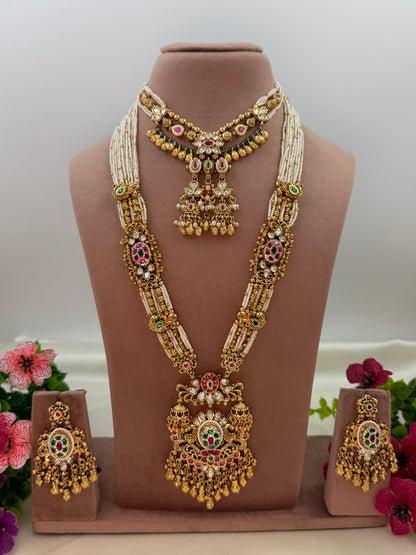 Mamta Heritage Chorski Combo Necklace Set