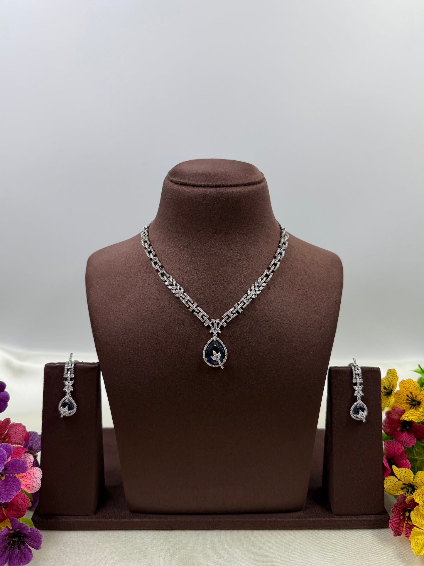 Aileen American Diamond Necklace