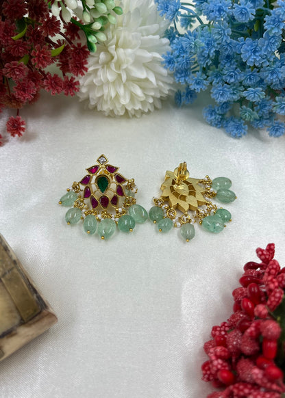 Ritu Jadau Pachi Kundan Earring