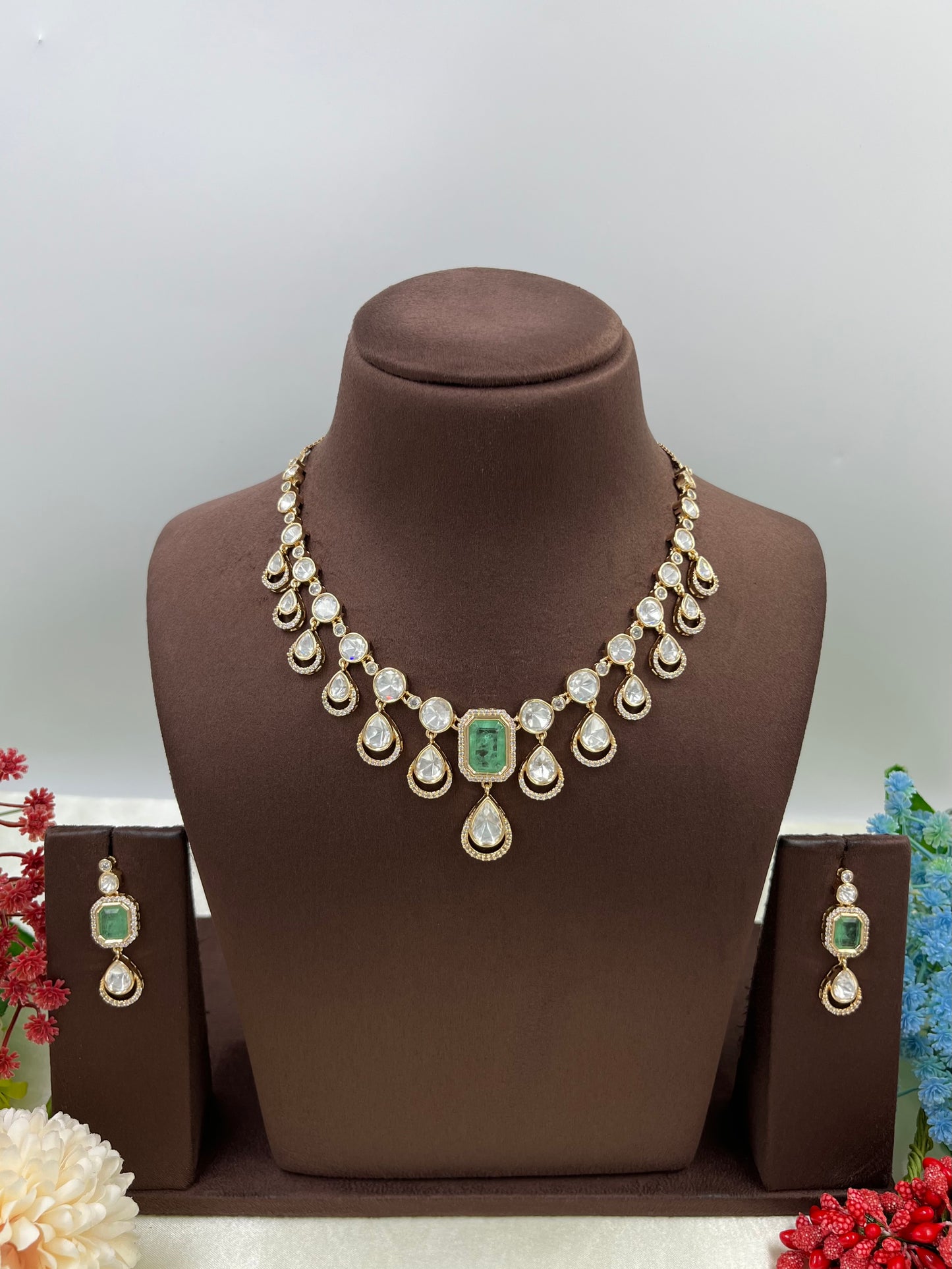 Tarabai Premium Moissanite Necklace