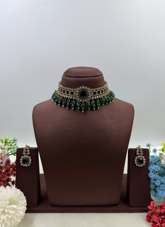 Lata Victorian Choker Necklace