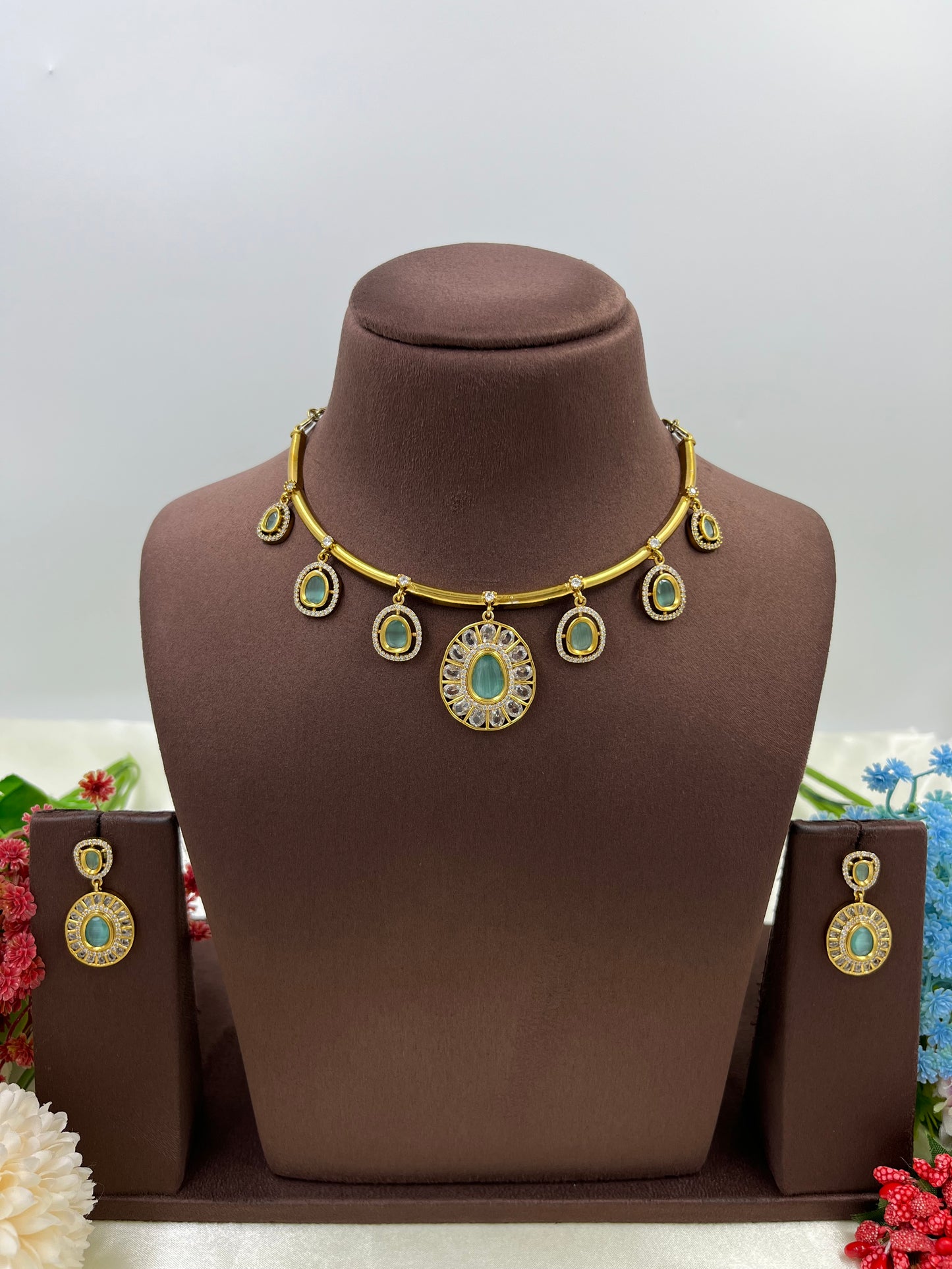 Ornate Victorian Ad Necklace