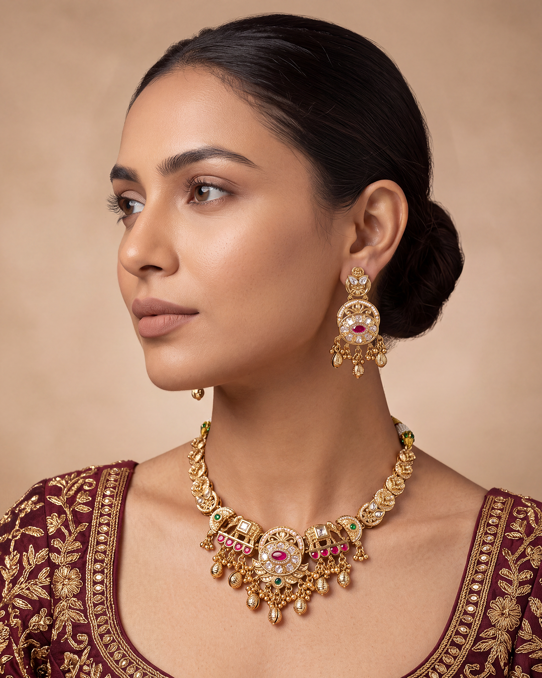Sneha Heritage Necklace Set