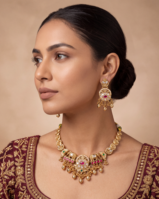 Sneha Heritage Necklace Set