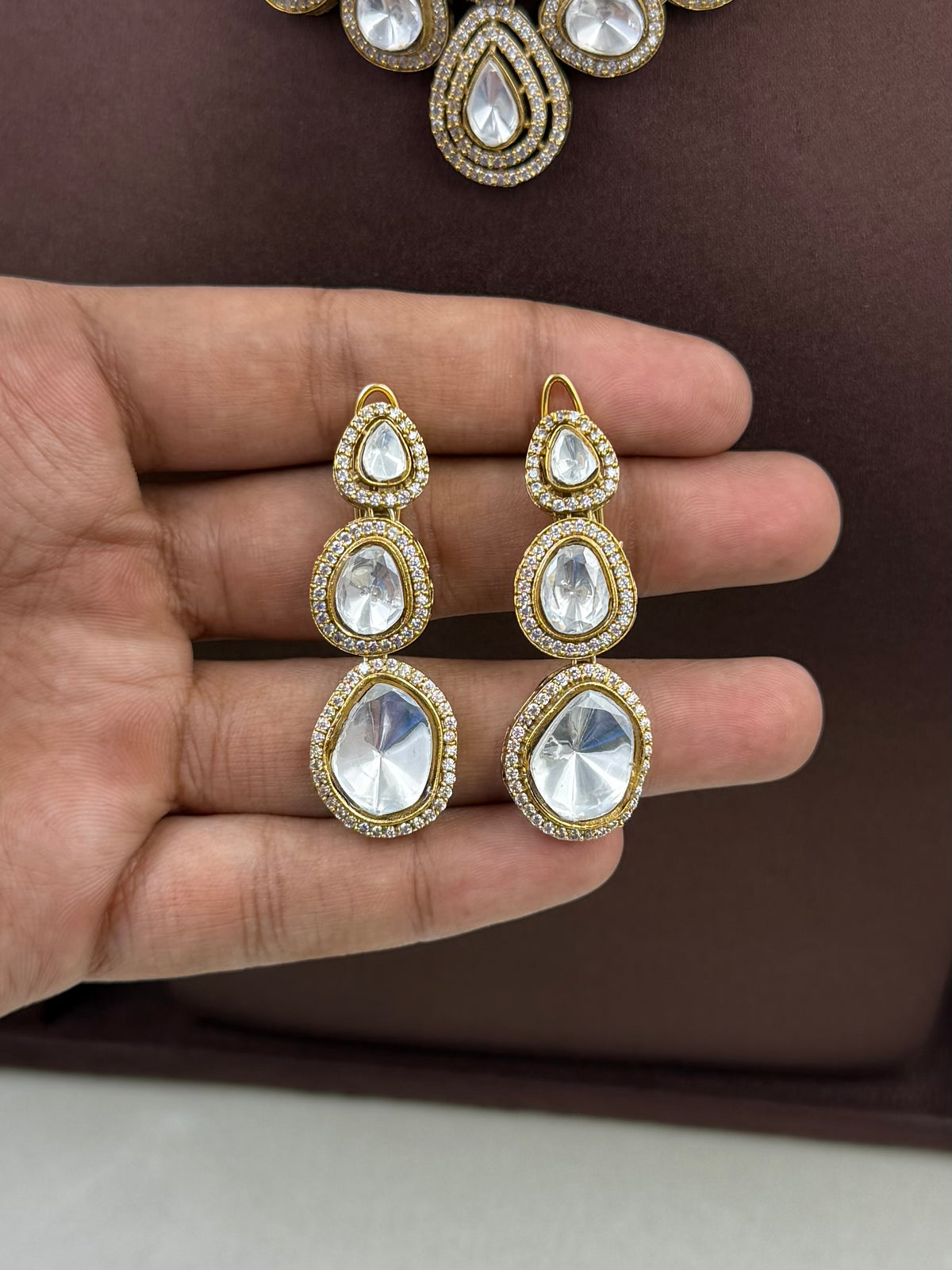 Rohini Premium Jaipuri Kundan Choker Set