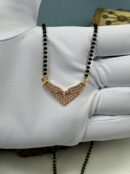 Zoya Rose Gold Mangalsutra