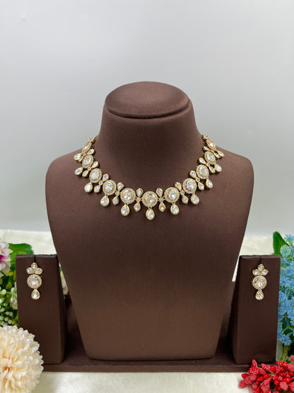 Swarna Premium Moissanite Necklace
