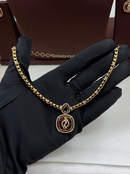 Janvi Victorian Traditional Necklace
