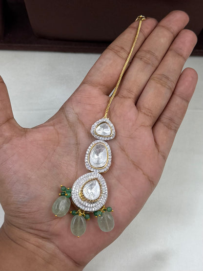 Kamya Moissanite Choker Necklace Set