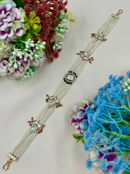 Minal Moissanite Sheesh Patti