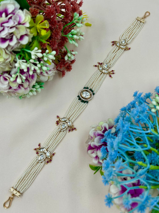 Minal Moissanite Sheesh Patti