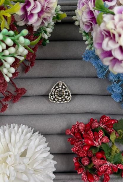 Zarna Victorian American Diamond Ring (Adjustable)