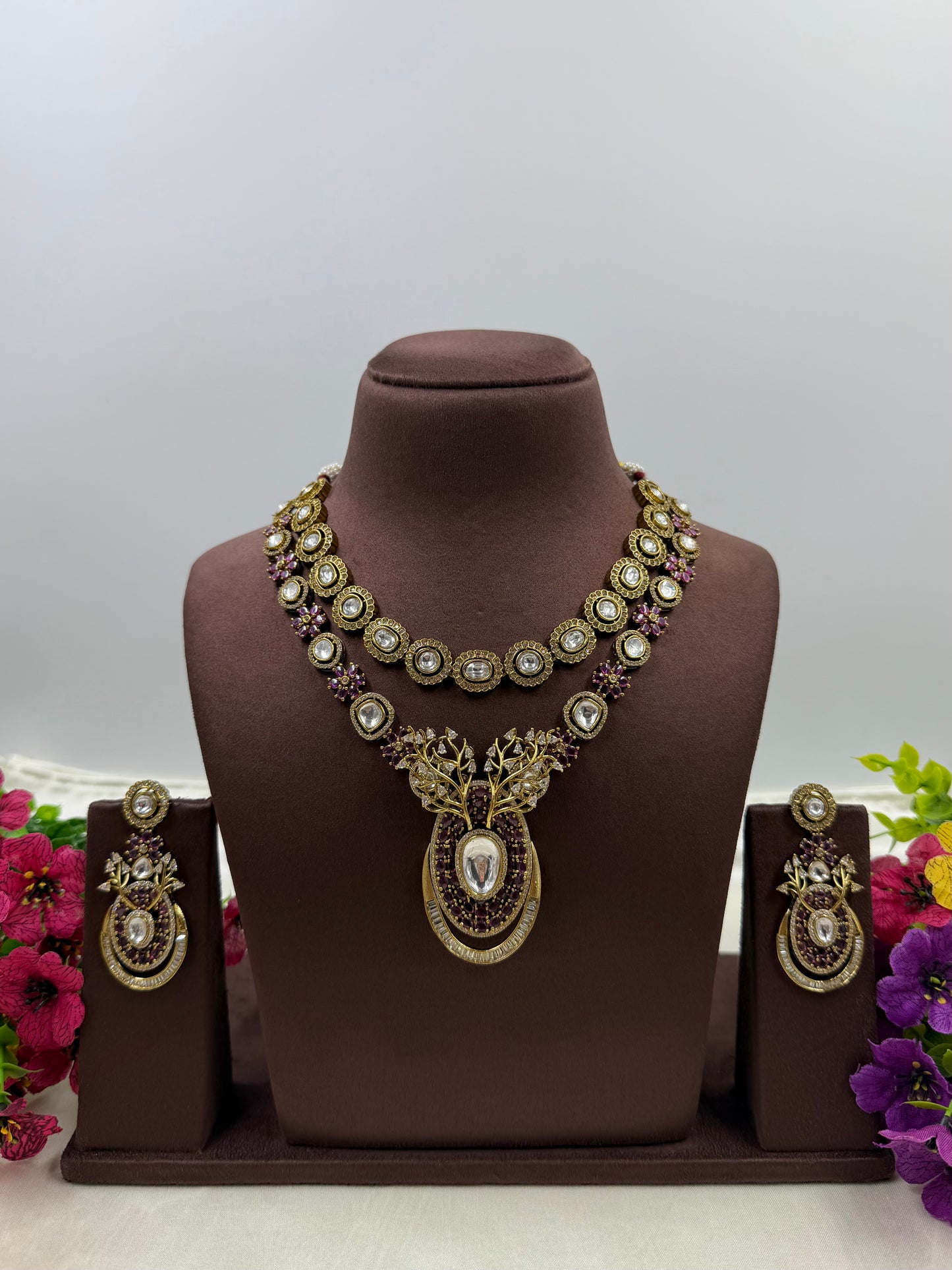 Sonal Victorian Necklace Set