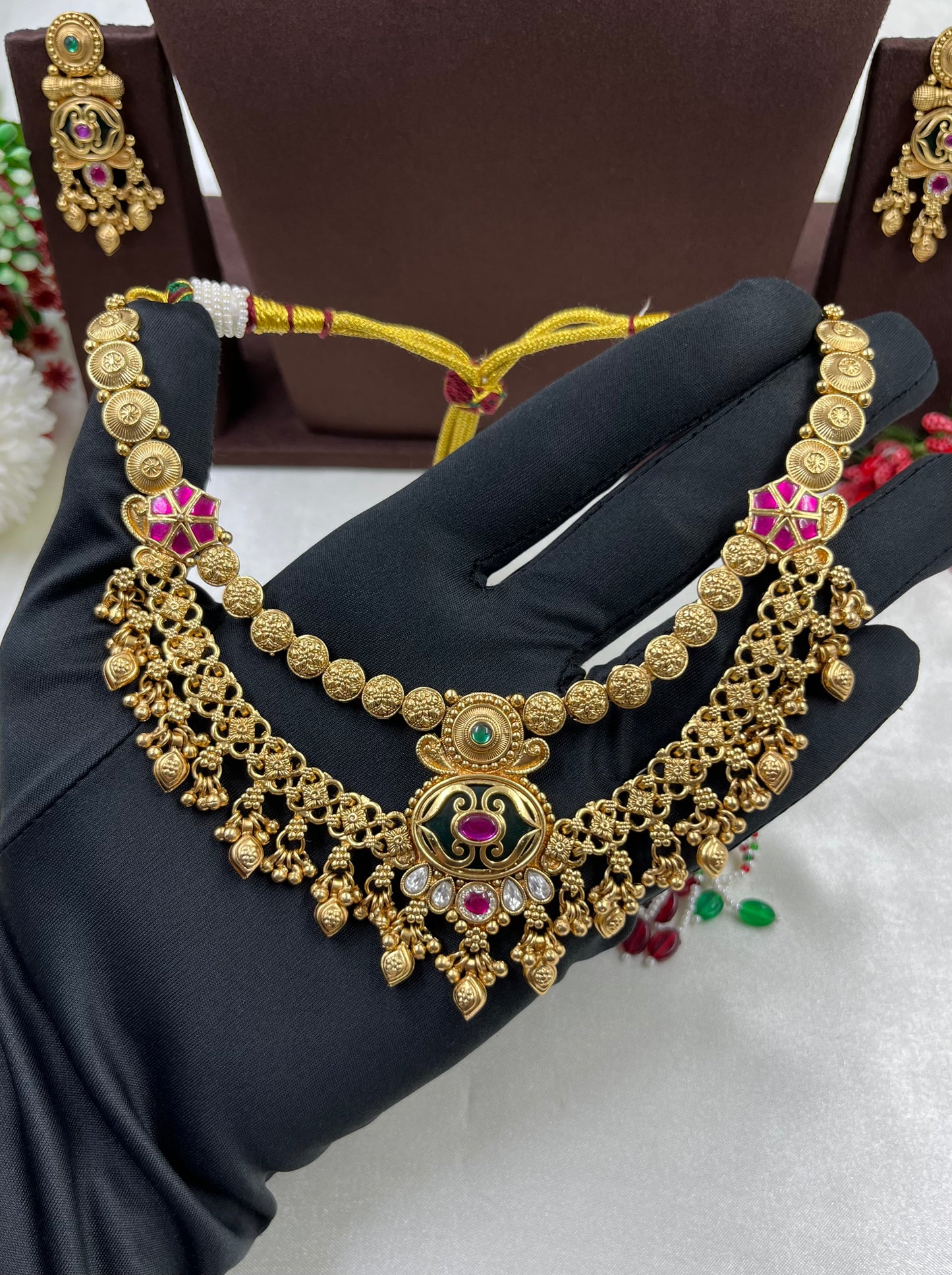 Anika Heritage Necklace Set