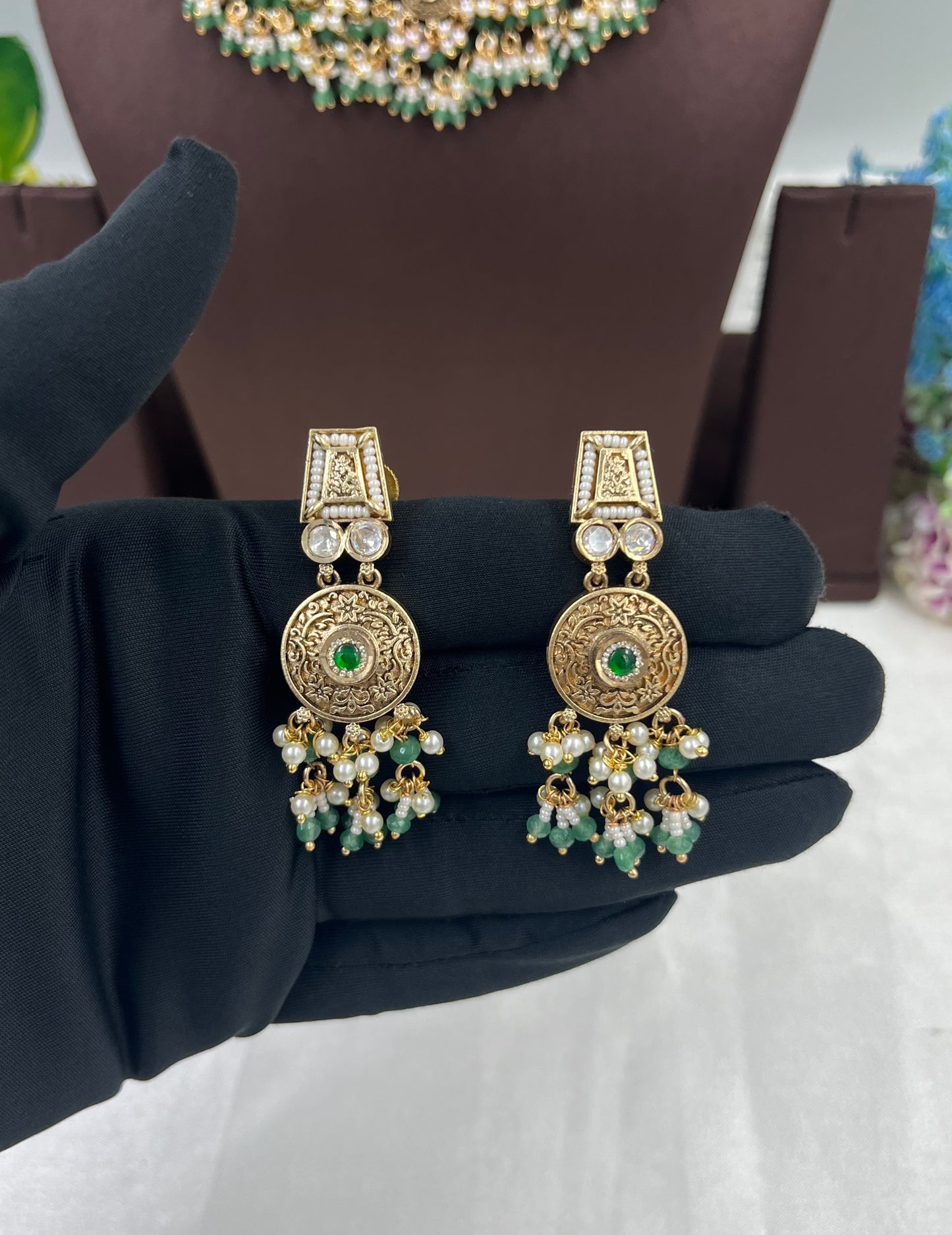 Poonam Heritage Premium Moti Necklace