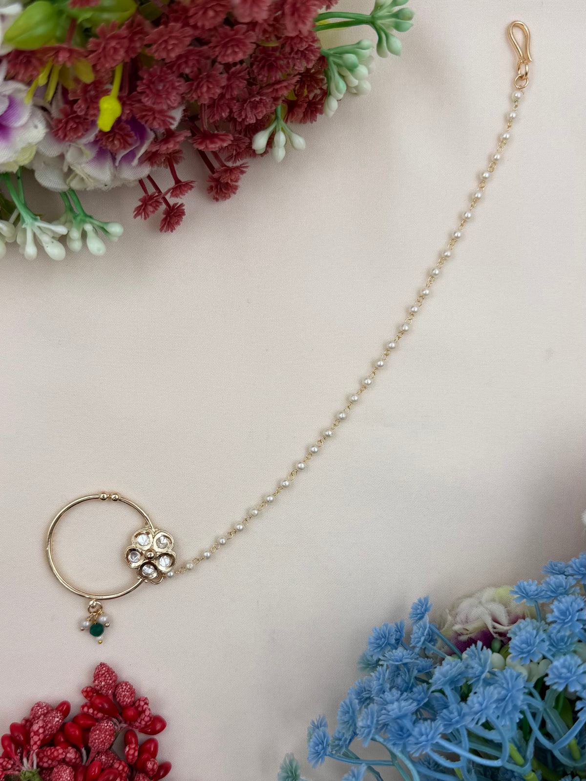 Kashvi Traditional Indian Nose Ring